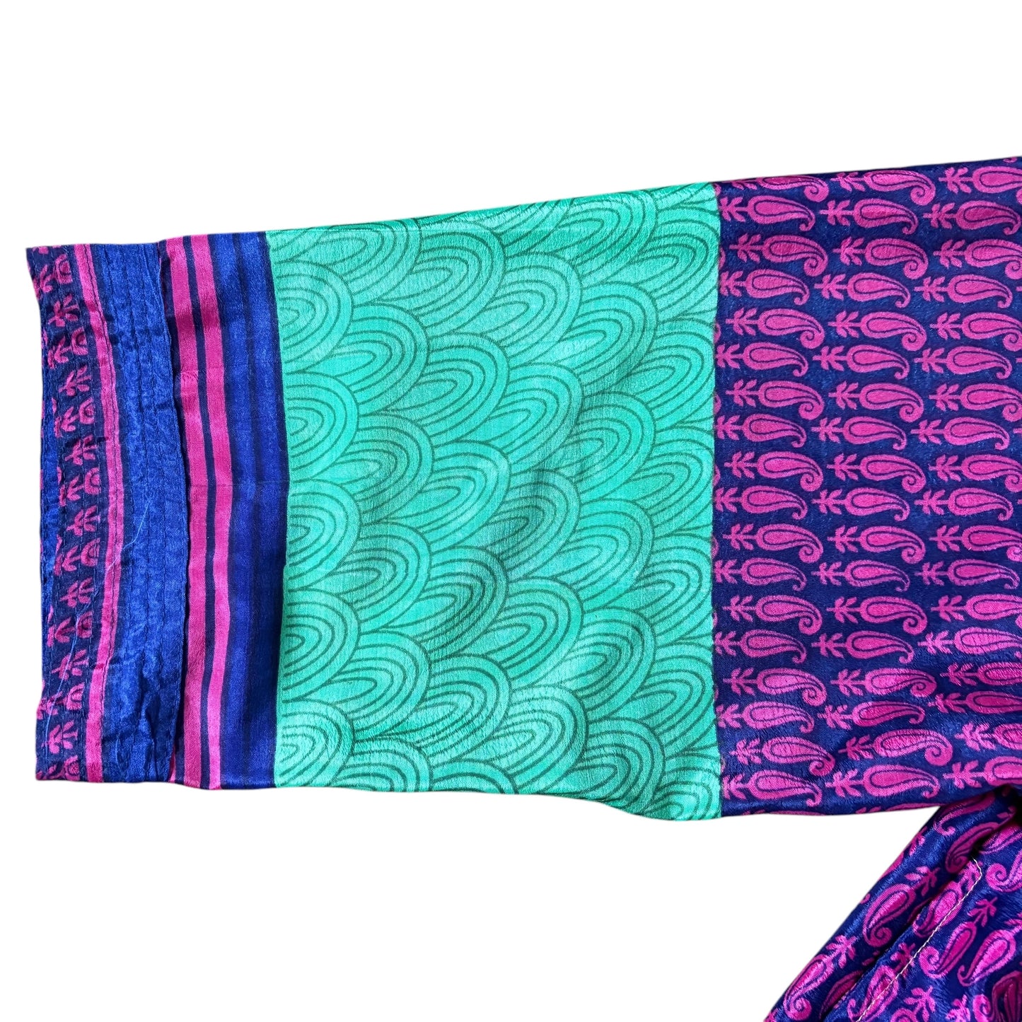 Short Recycled Silk - Kimono