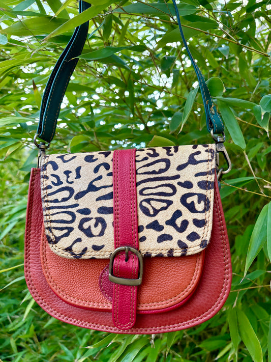 Mina Leopard  - Orange