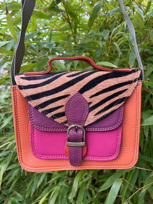 Fern Zebra - Orange
