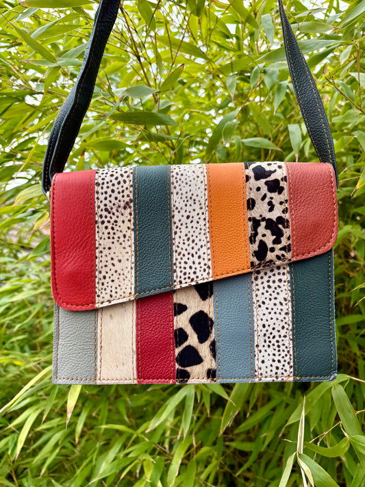 Roisin - Multi Coloured Leopard Print