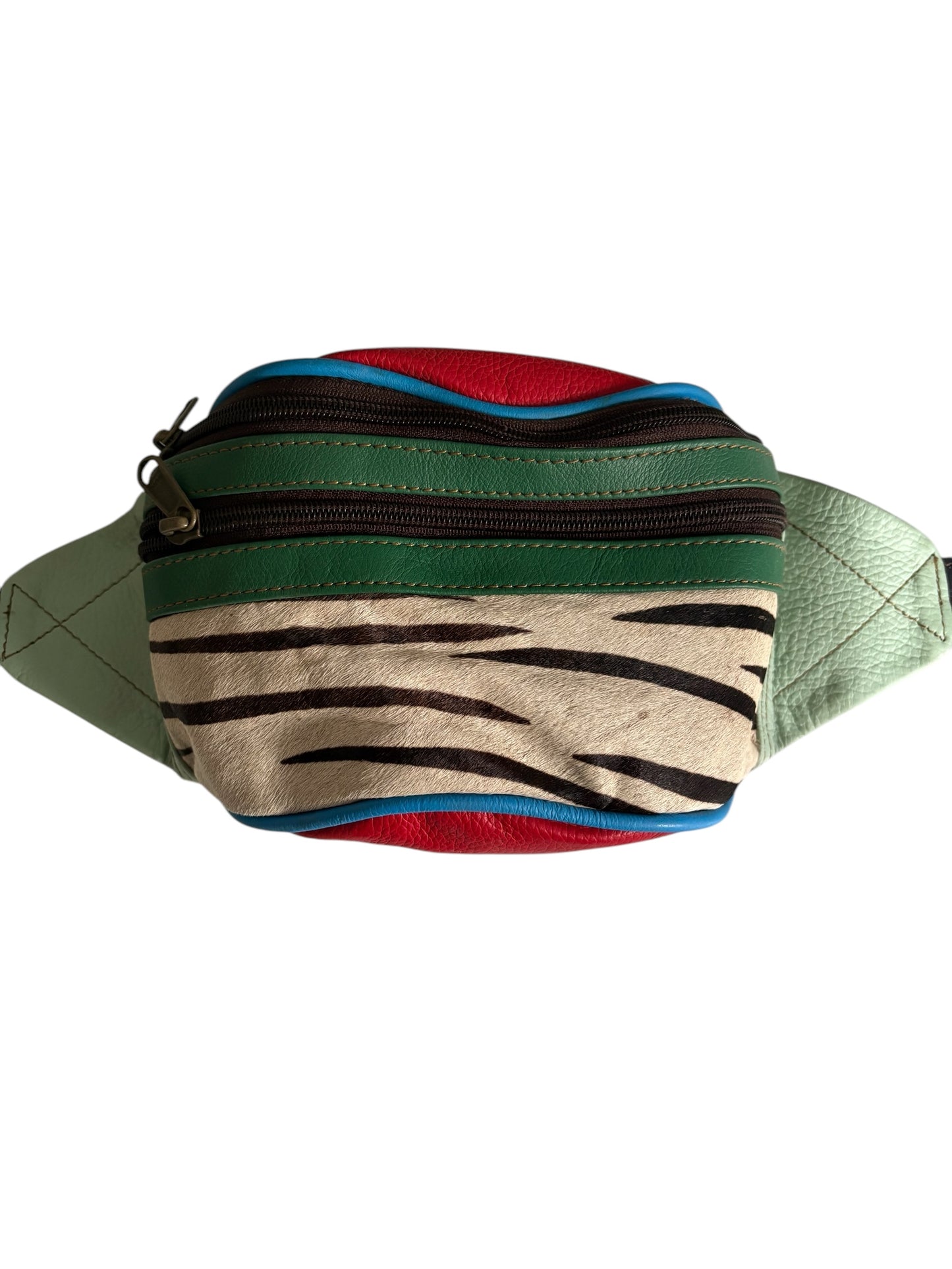Sienna Bumbag  - Zebra Green