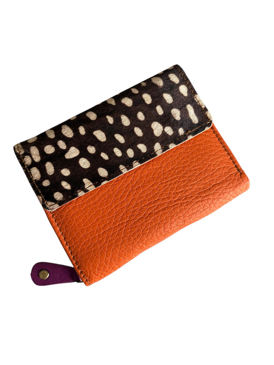 Lucia Purse - Orange Spot