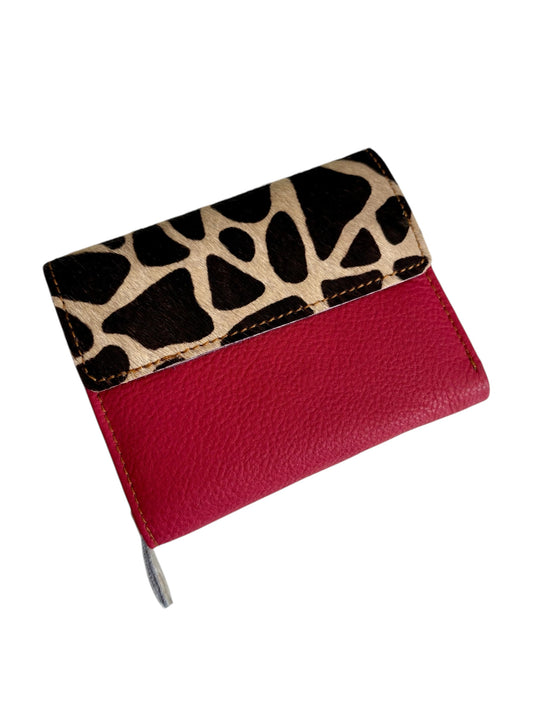 Lucia Purse - Red Giraffe