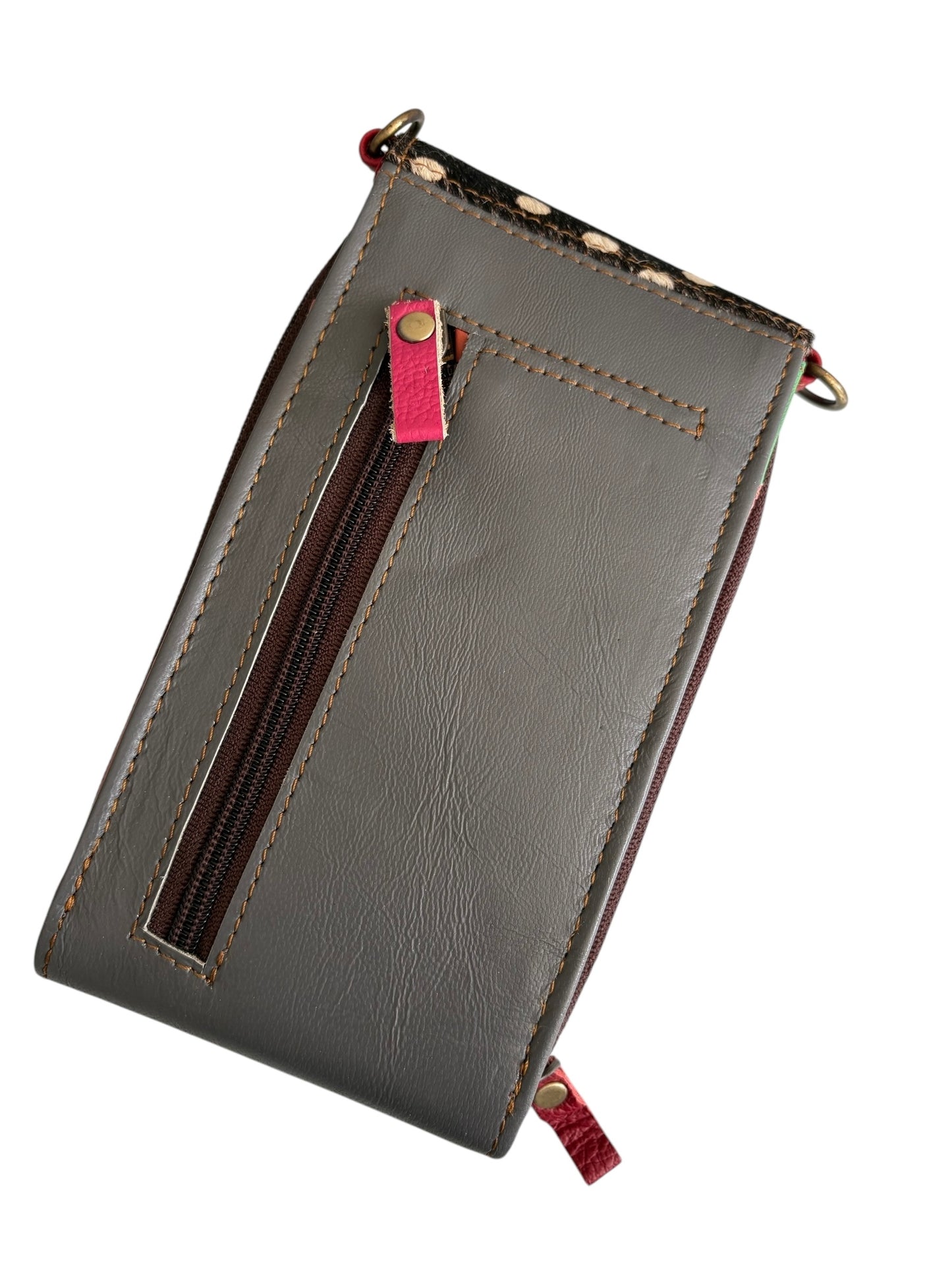 Phoebe -  Recycled leather Phone Bag
