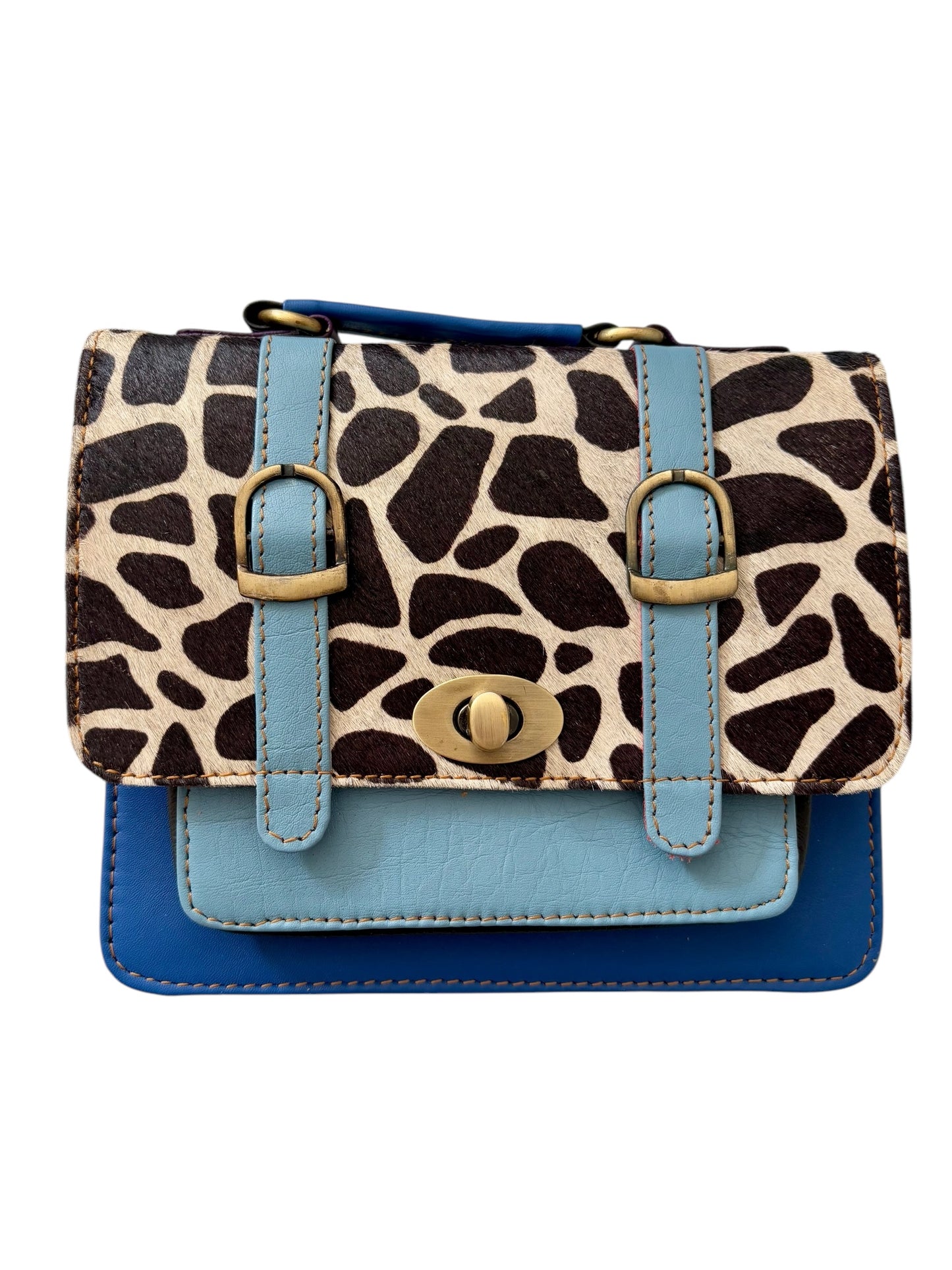 Zara  - Giraffe Print Blue