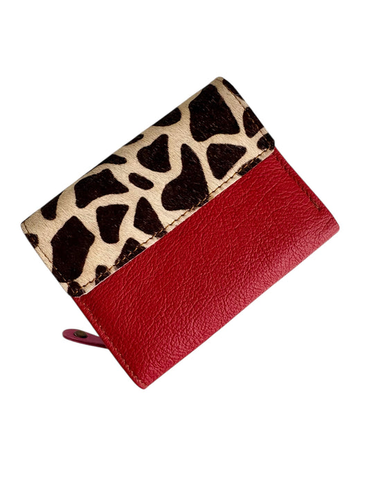 Lucia Purse - Red Giraffe