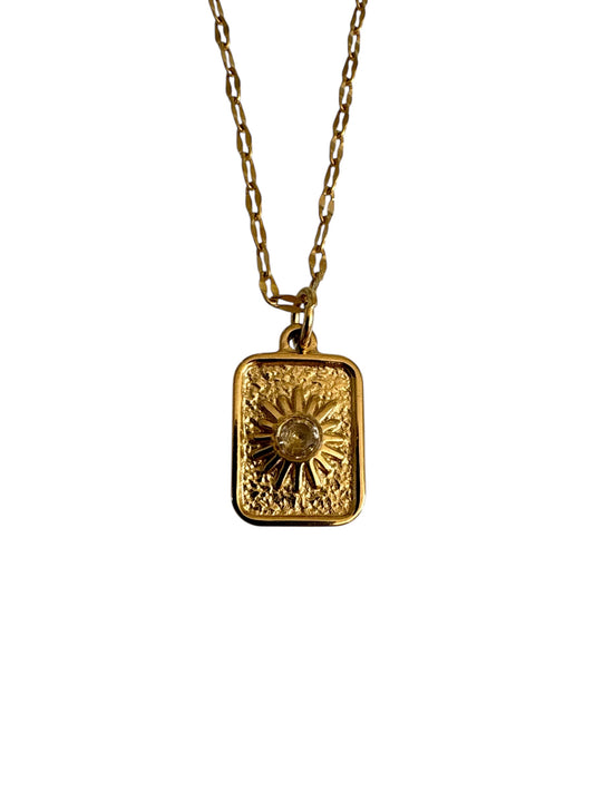 Necklace -  Gold Star Pendant