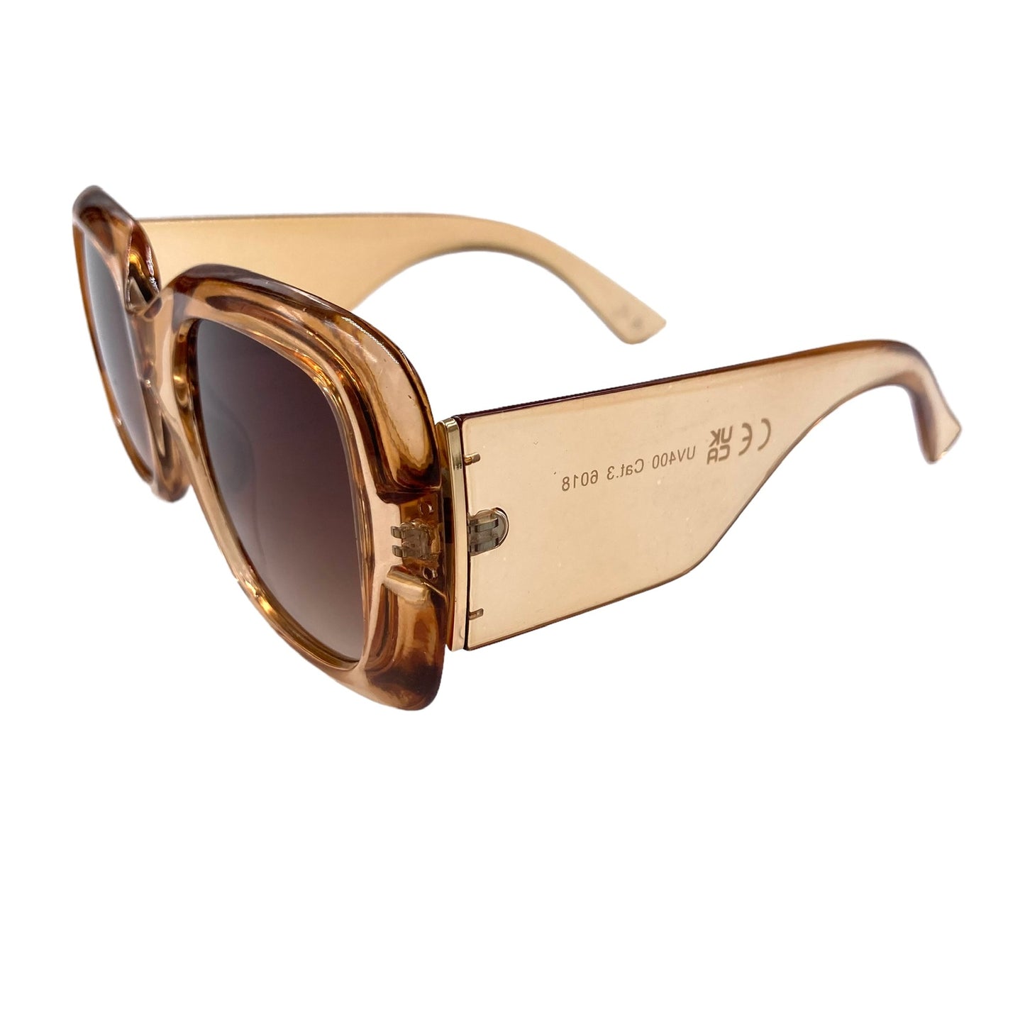 Recycled Plastic Sunglasses - Carmel caramel