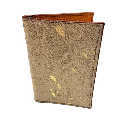 Passport holder  - Disco Gold