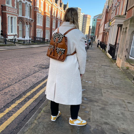 Bria Giraffe  - Brown