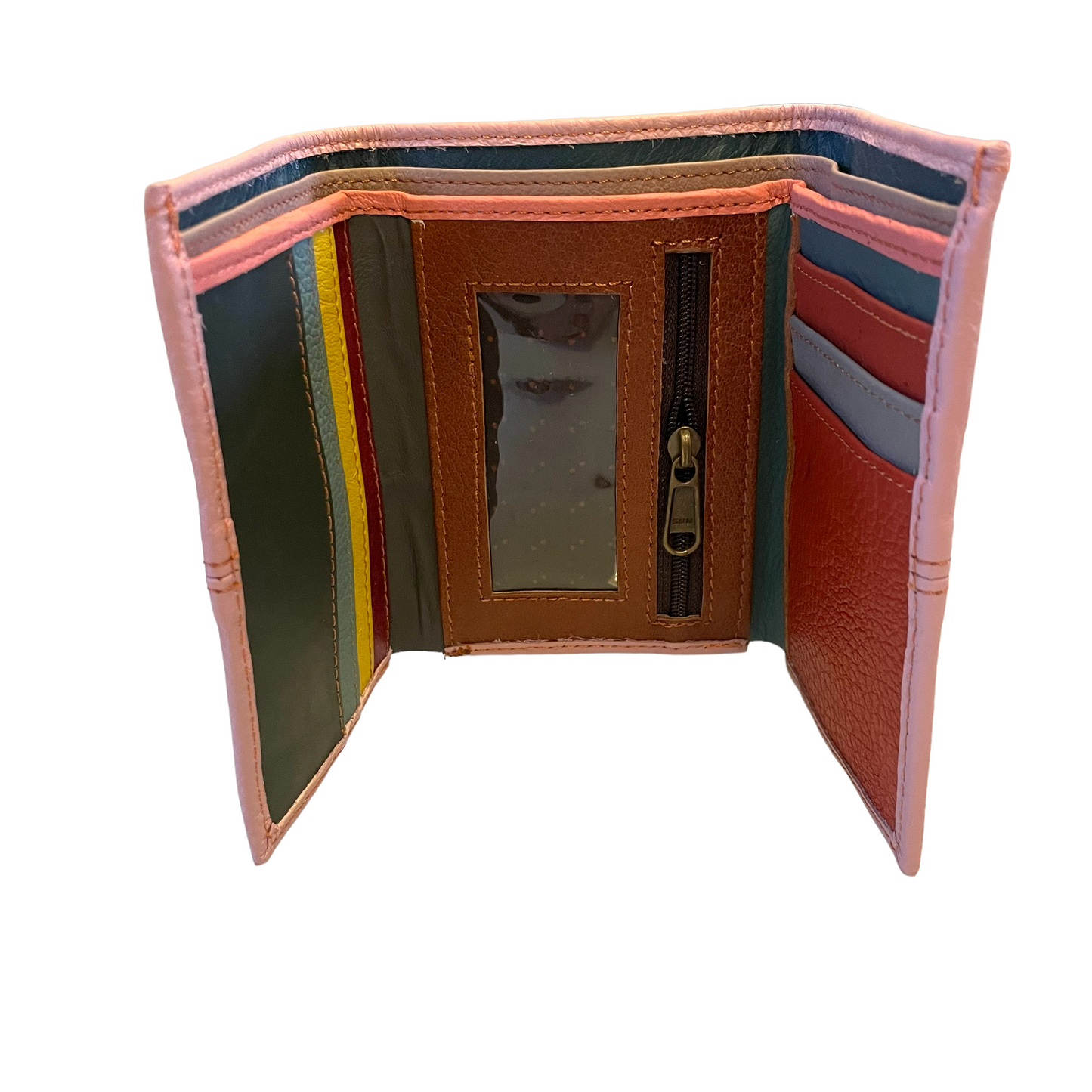 Amber Wallet  Purse Disco - Pink