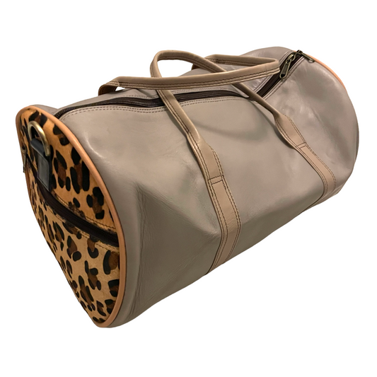 Gina Gym Bag - Leopard