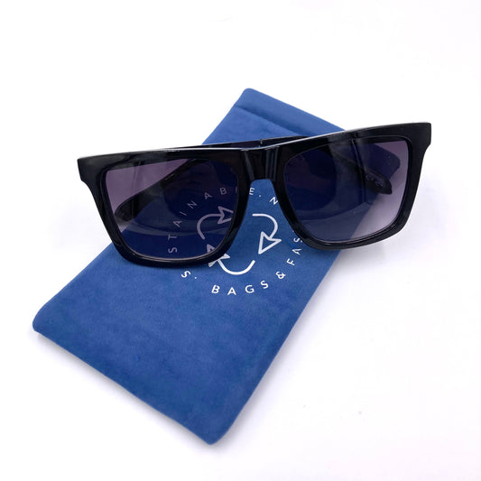 Recycled Plastic Sunglasses - Kate Style, Black