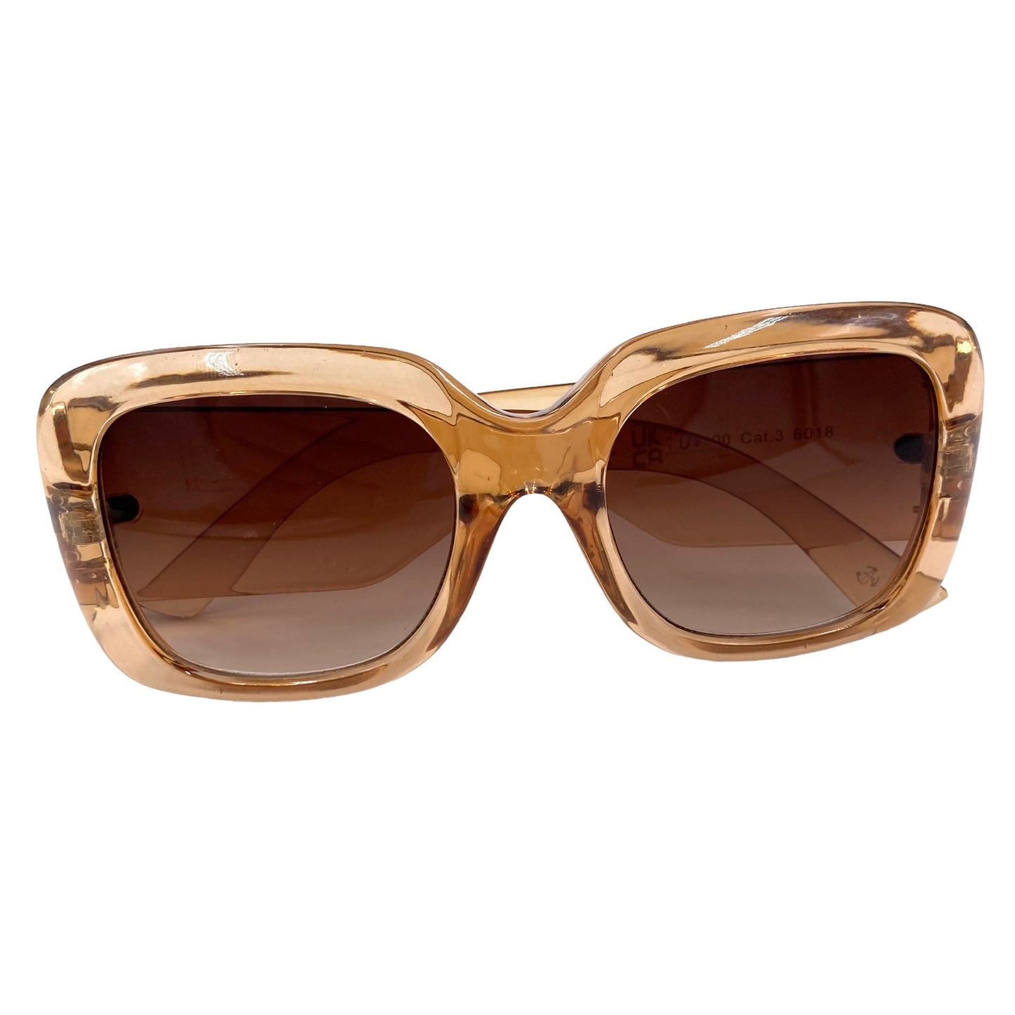 Recycled Plastic Sunglasses - Carmel caramel