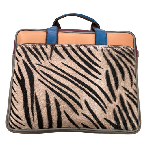Millie Mac Zebra Laptop Bag