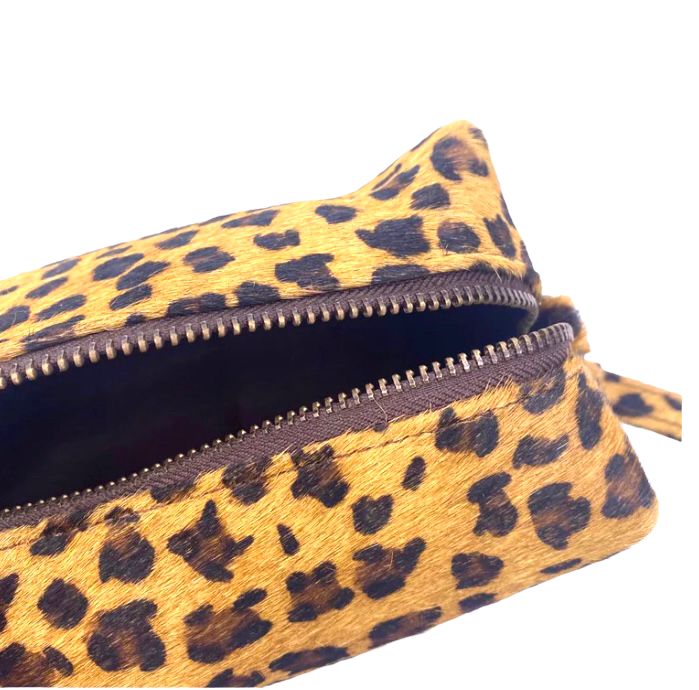 Make-up bag Leopard - Brown
