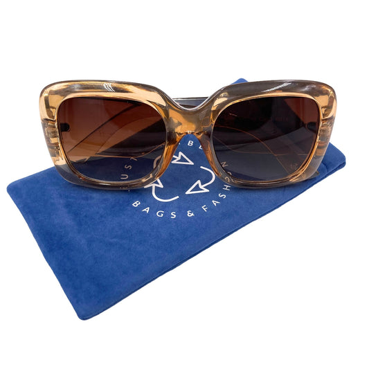 Recycled Plastic Sunglasses - Carmel caramel