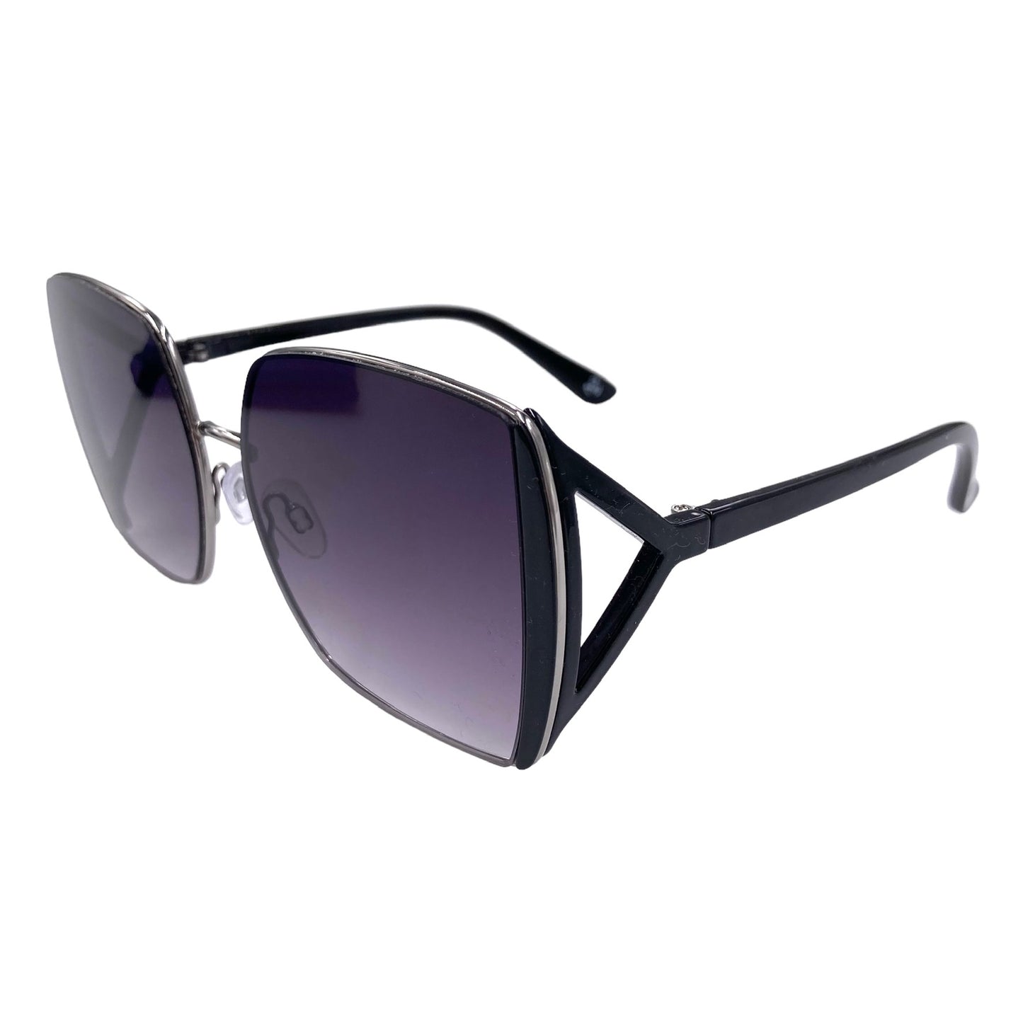 Recycled Plastic Sunglasses -Giselle  , Black