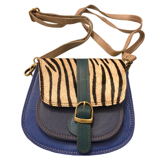 Mina Zebra - Blue