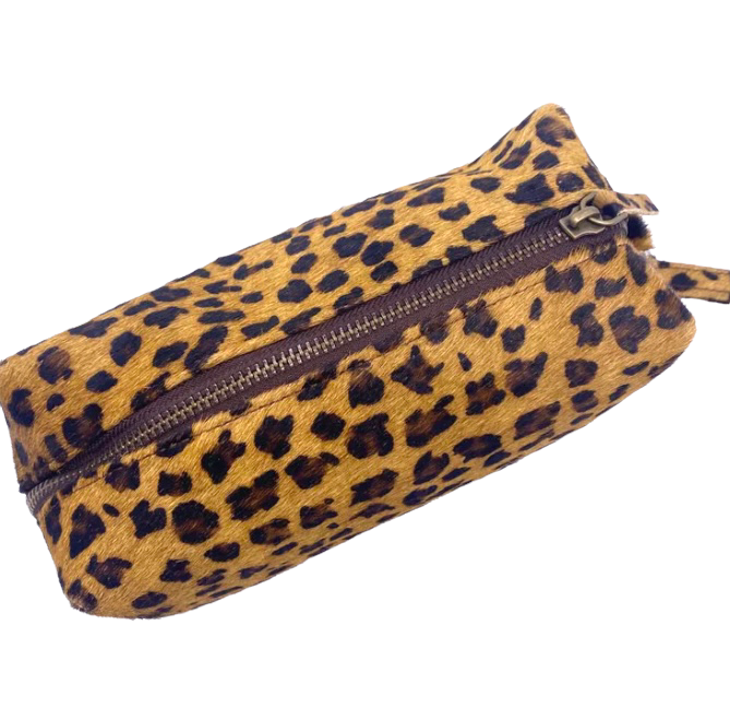 Make-up bag Leopard - Brown